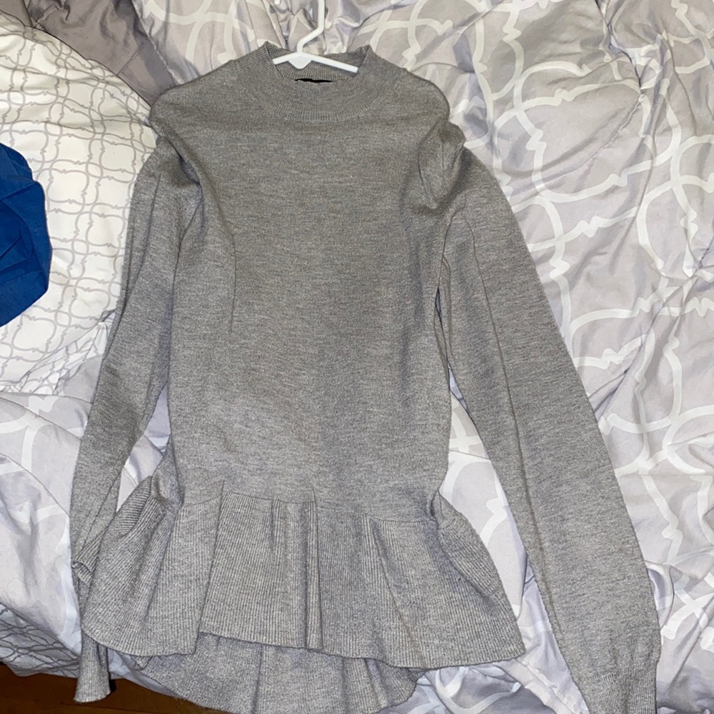 Grey sweater